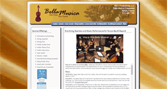 Desktop Screenshot of bellamusicafla.com